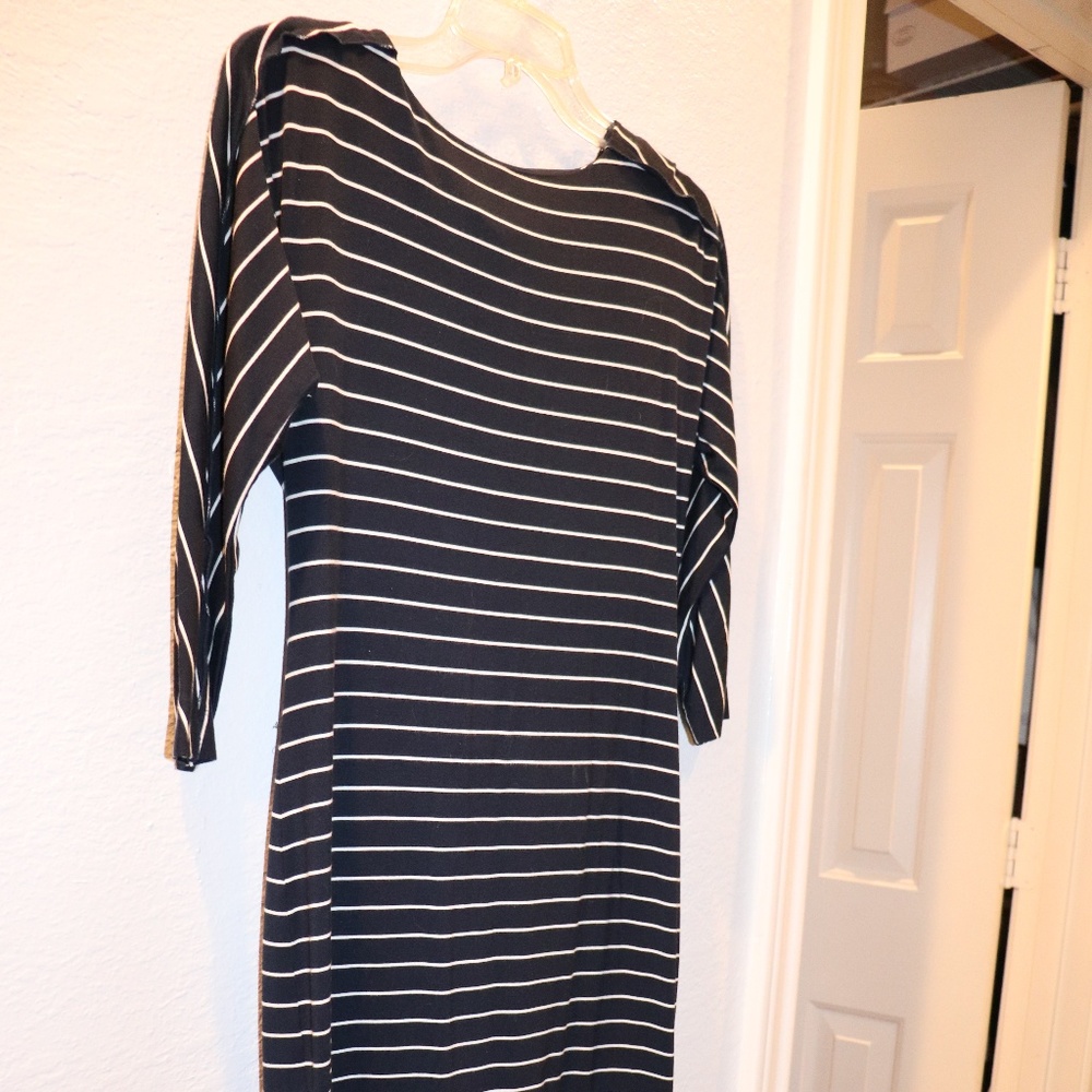 Calvin Klein Stripped Dress